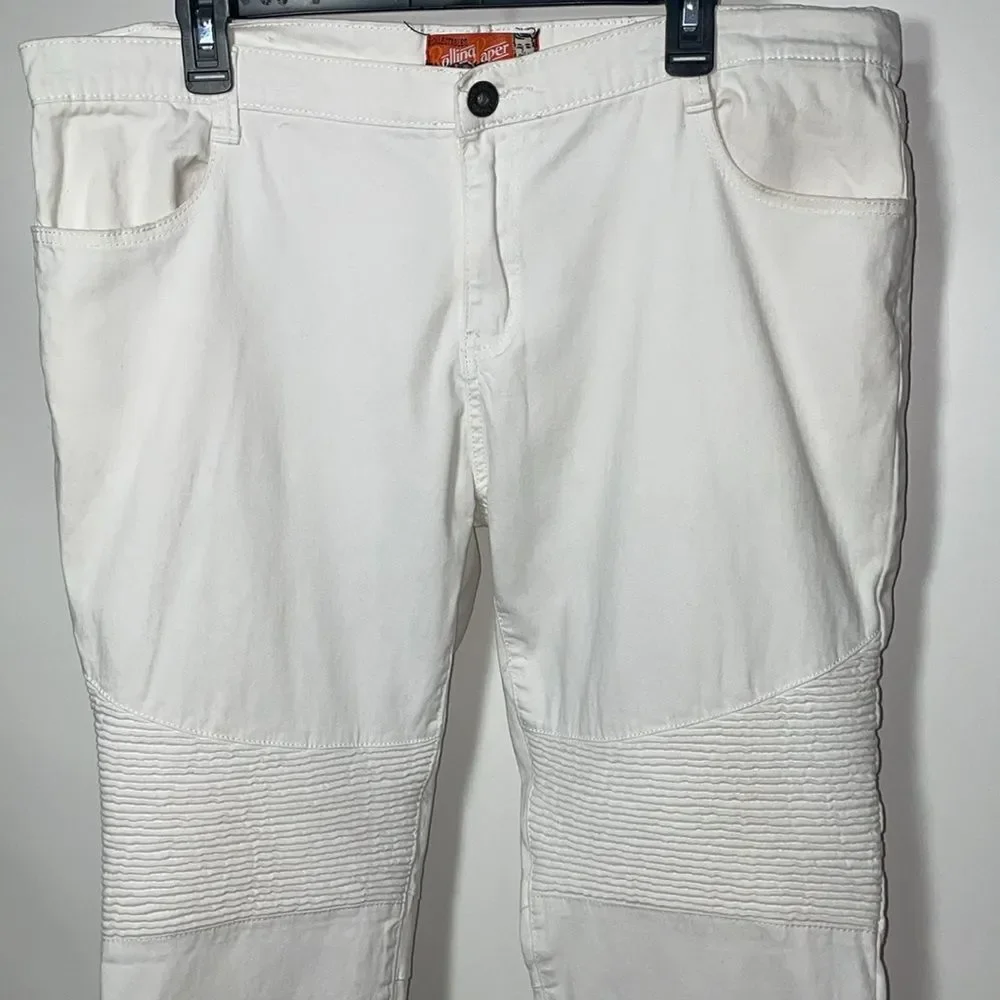 Rolling paper NYC co. White pants